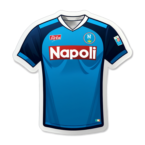 Napoli Futbol Forması Stickerı