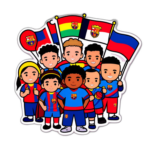 Penggemar Sepak Bola Multikultural