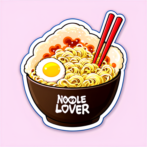 Ultimate Ramen Obsession: Why Every Noodle Lover Must Have This Sticker!