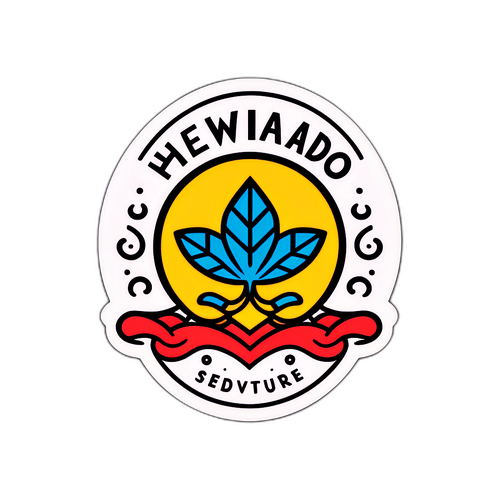 ユニークなデザインのHeiwadoロゴ