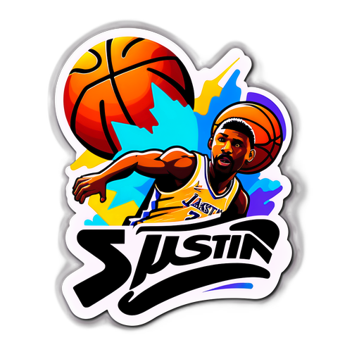 Dinamik Basketbol Sticker'ı