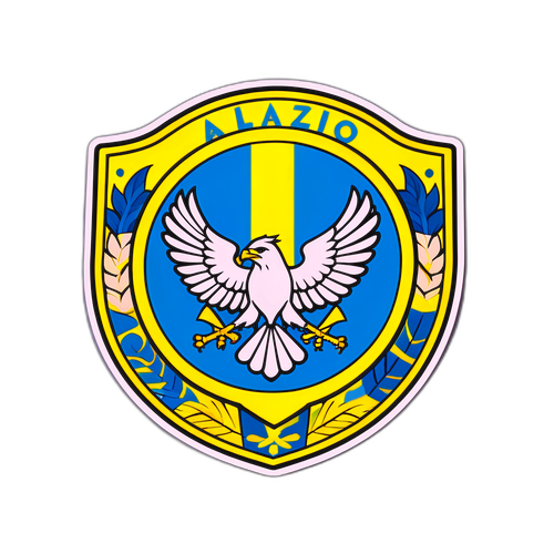 Sticker Tematyczny Lazio