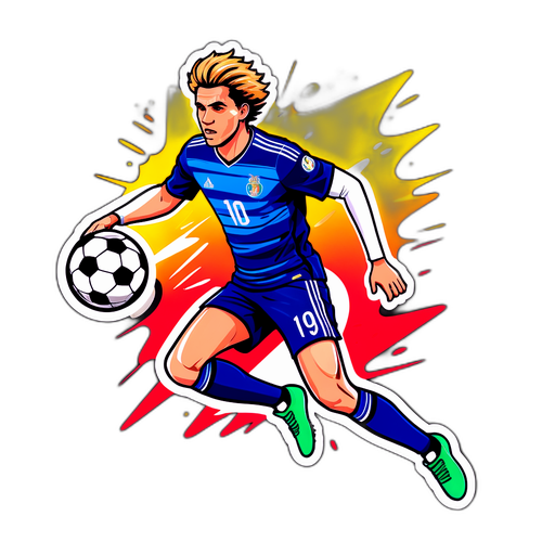 Fodboldsticker af Mika Biereth