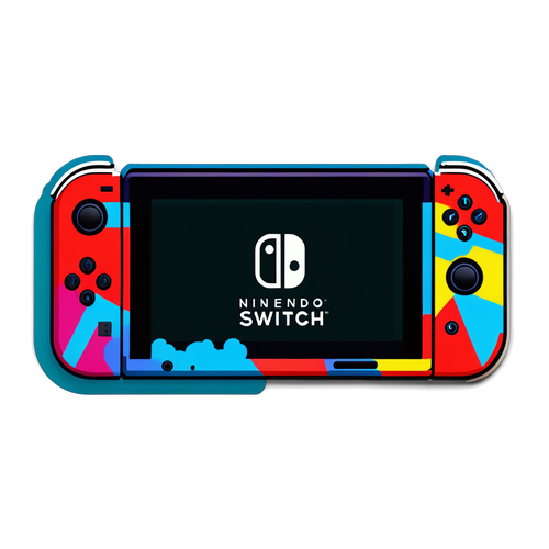 Nintendo Switch 2 - Elävä stickeri