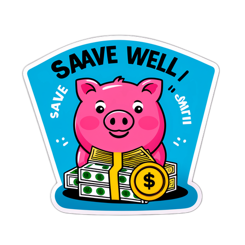 Stiker Bank Rakyat: Simpan Cerdas, Hidup Berkualitas