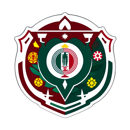 Inter - Fluminense Rivaliseret Sticker