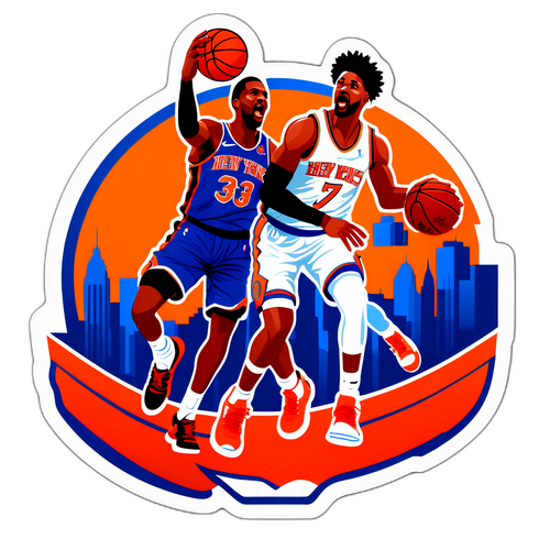 Adesivo di Basket Eccitante