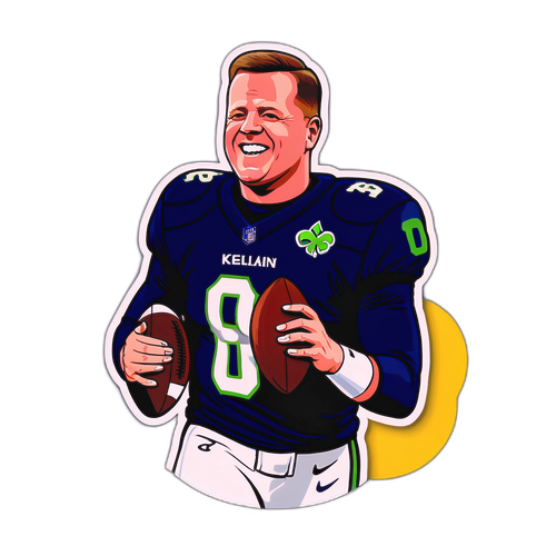 Brian Kelly Football Sticker