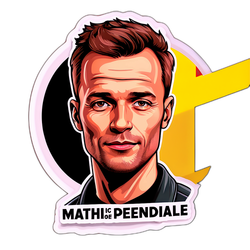 Sticker van Matthias Diependaele met Inspirerende Quote
