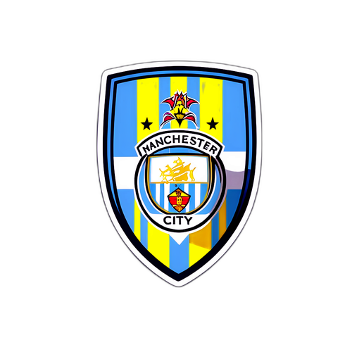 Manchester City Fan Sticker