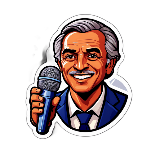 Sticker em Homenagem a Roberto Marinho