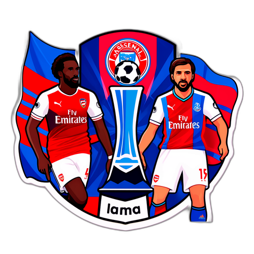 Sticker Pertandingan Arsenal vs. Crystal Palace