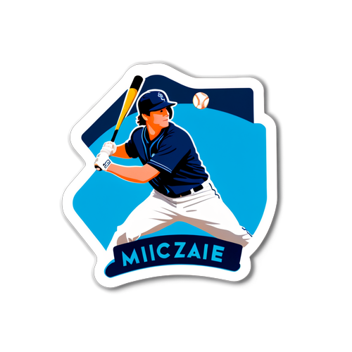 Casey Mize Action Sticker