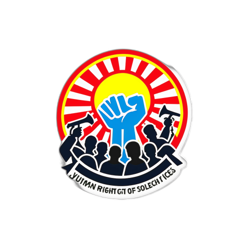 人权与言论自由贴纸