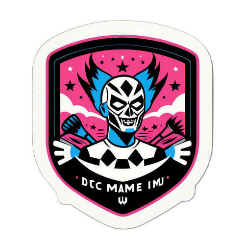 Stiker Atmosfer Pertandingan Inter Miami vs DC United