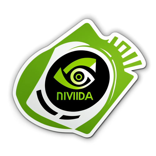 गैमिंग क्रांती - NVIDIA लोगो स्टिकर