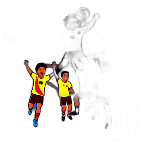 Cómic Divertido de Jugadores de Junior y Tolima