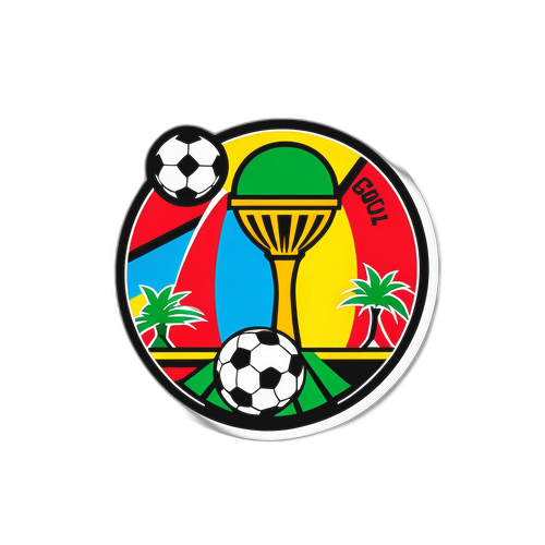 Sticker ya mchezo wa Misri vs Guinea-Bissau