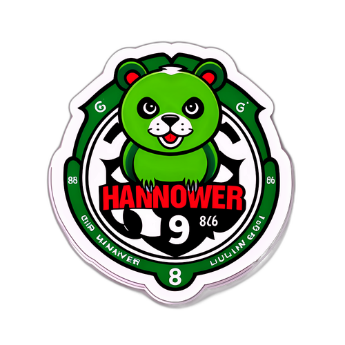 สติ๊กเกอร์ฮันโนเวอร์ 96 พร้อมมาสกอต