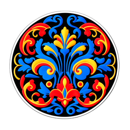 Символ української культури в стилі Арт Нуво