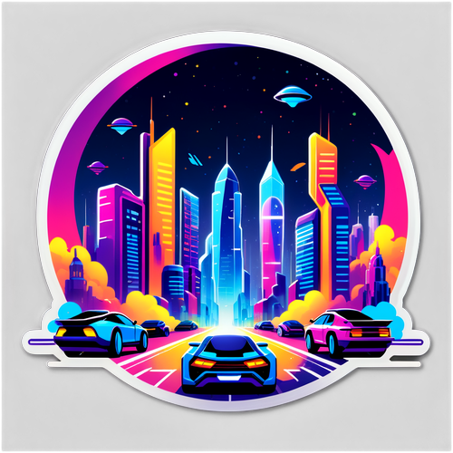 Futuristinen Kaupunkimaisema
