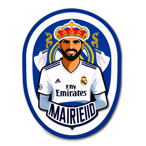 A Real Madrid szurkolói matrica