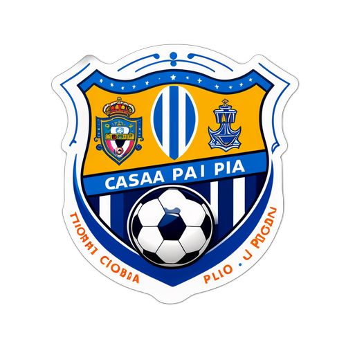 Thiết kế nhãn dán cho trận đấu giữa Casa Pia và Porto