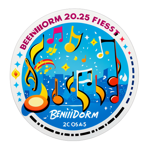 Sticker del Benidorm Fest 2025