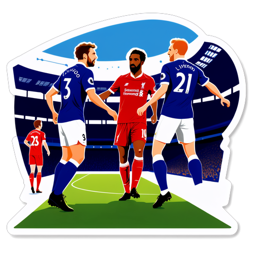 Affrontement dynamique entre Everton et Liverpool