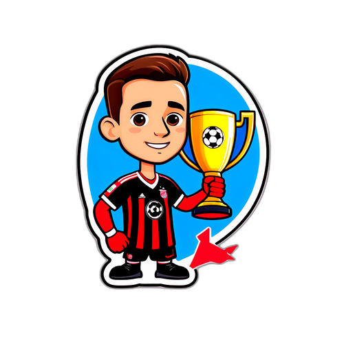 สติ๊กเกอร์ตัวการ์ตูนแชมป์บุนเดสลีกา