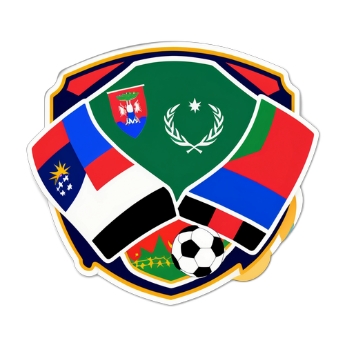 Haiti vs. Saudi Arabia Soccer Match Sticker