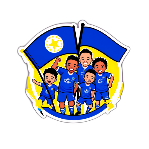 Adesivo dos Fãs do Cruzeiro