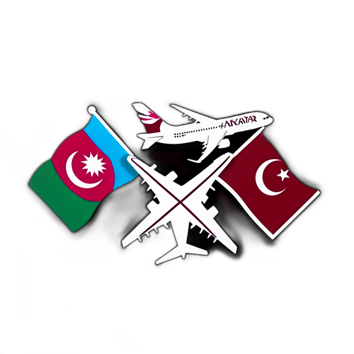 Sticker ya Bendera za Kenya na Qatar