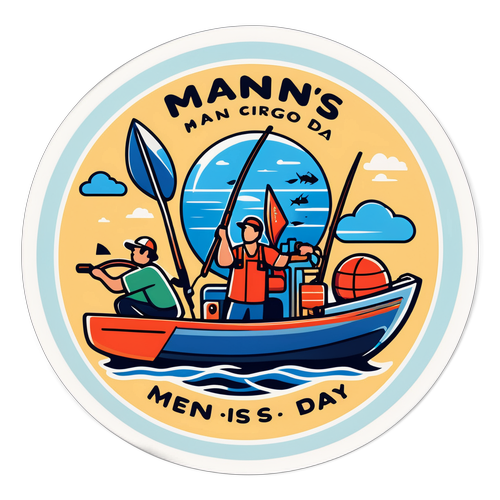 Наклейка, посвященная мужским хобби