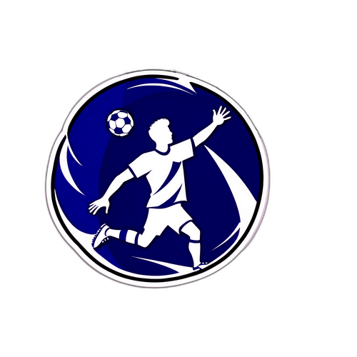 VM kvalifisering Logo med Fotball