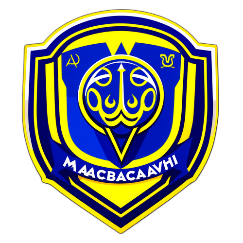 Sticker ya Michezo ya Maccabi Tel Aviv