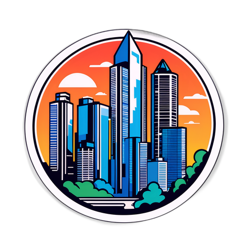 未来的な都市風景