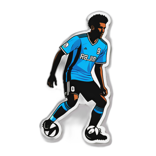 Silhouette minimalist a lui Rayan Cherki