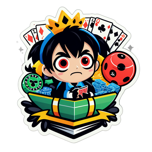 Adesivo da Sorte com Quina 6925