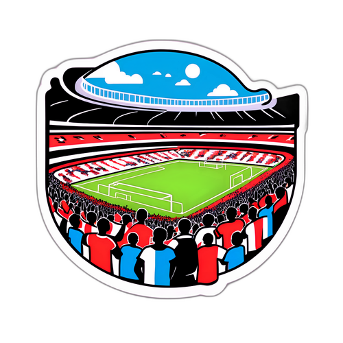 Estadio Lleno con Partido Emocionante