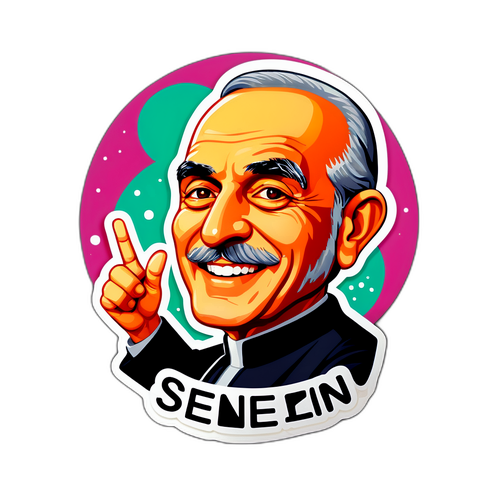 Şener Şen İkonik Repliği Sticker