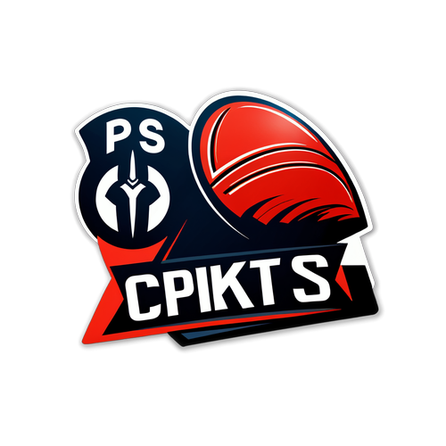 สติกเกอร์ทีมคริกเก็ต PBKS vs RCB