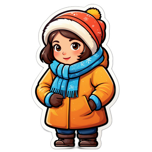 Nhãn dán mùa đông lạnh