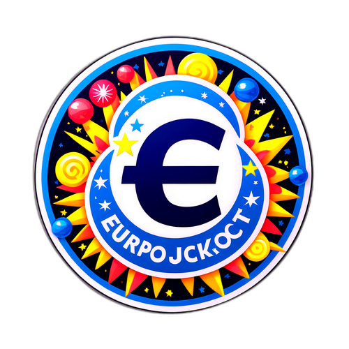 Adesivo Giocoso per Eurojackpot