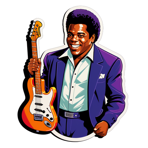 Tito Jackson: Den Retro Musikalen i Fargerike Noter og Gitar!