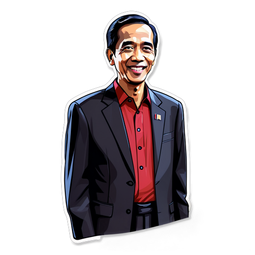 Mengungkap Pesona Kepemimpinan: Stiker Jokowi yang Membuat Anda Berbangga!