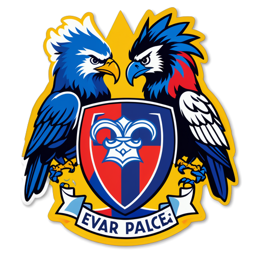 Sticker ya Crystal Palace na Everton