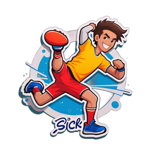 Dinamikus "kick" matricák sportokhoz