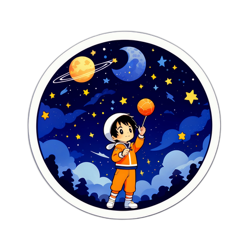 瞬間の宇宙飛行士