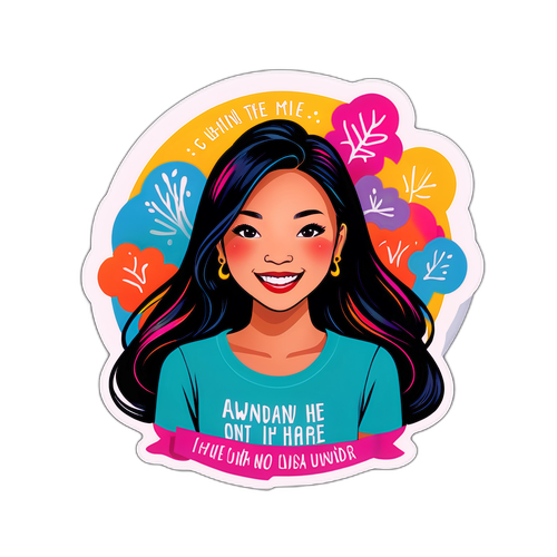 Thiết kế hình ảnh của Amanda Nguyen với thông điệp truyền cảm hứng